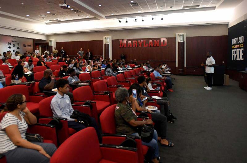 Man addressing audience in the conference hall