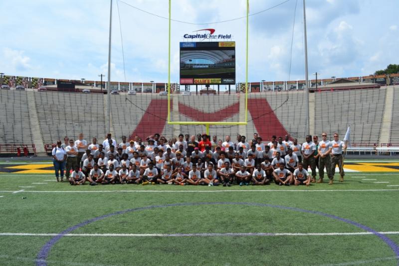 Group of Team Players posing for picture