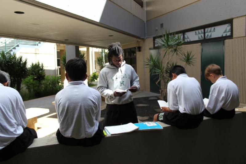 Coaches in the meeting room