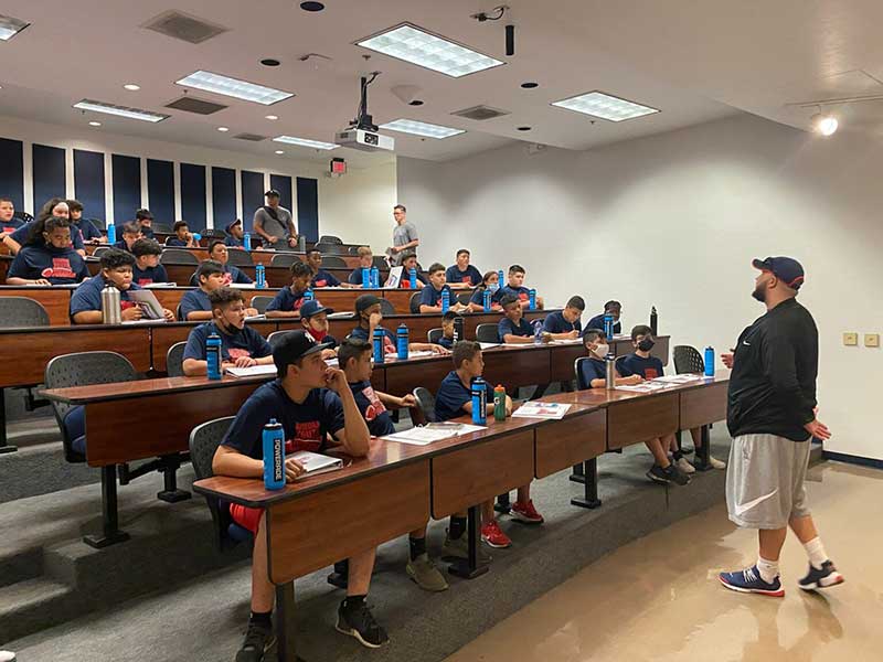 Football Team Members in the class