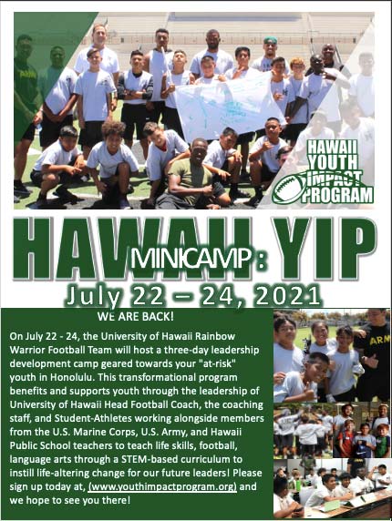 Hawaii YIP Minicamp 2021