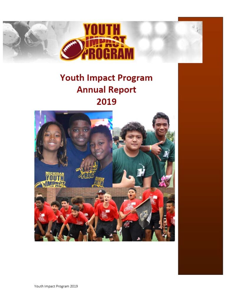 Youth Impact Program Annual Report 2019