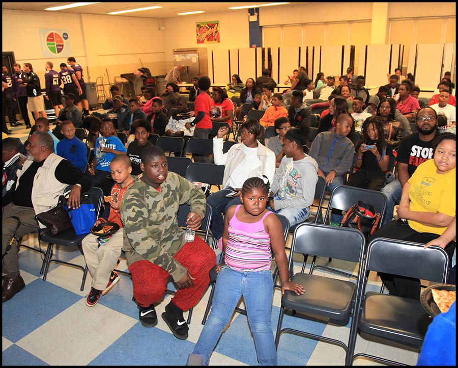 Students attending lectures