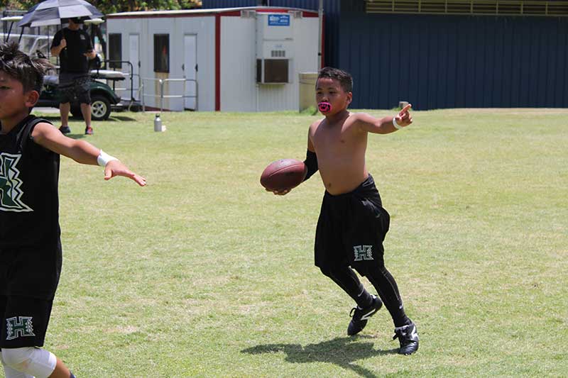 Boy playing