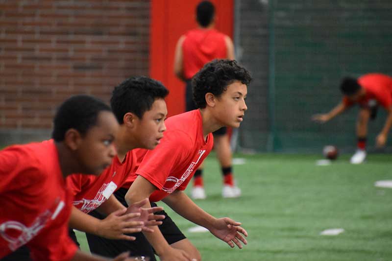 Students playing in the ground